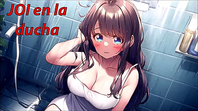 Spanish Joi Shower Fantasy She Cleans Your Cock With Seductive Voice Play