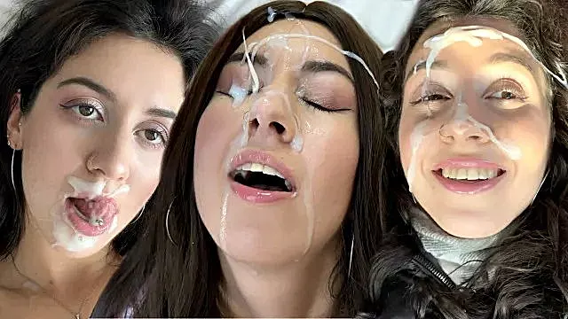 Best Facial Compilation, Cum in Mouth , Cum Swallowing