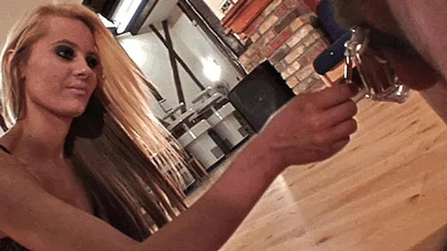 Pole dance for chastity cum eater - Princess Brook - MP4 4K Ultra HD