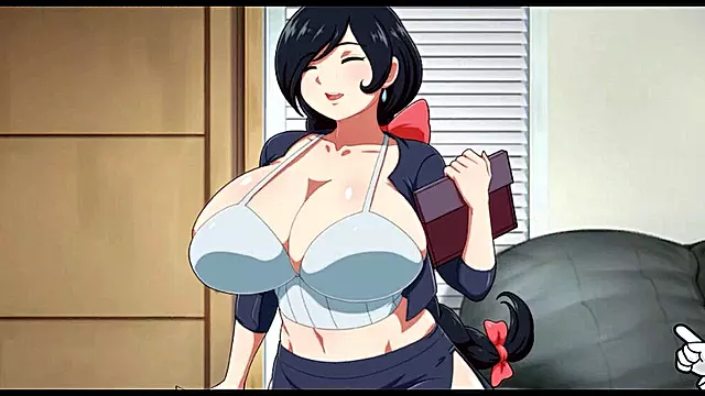 Anime m , futanari animation