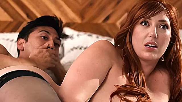 MOMMY'S BOY - Upset Man Caught Wife Lauren Phillips Fucking Their Stepson! Gets Convinced To Join In