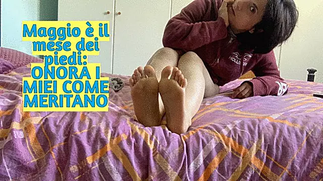 Maggio il mese dei piedi e tu sei pronto a venerarli?