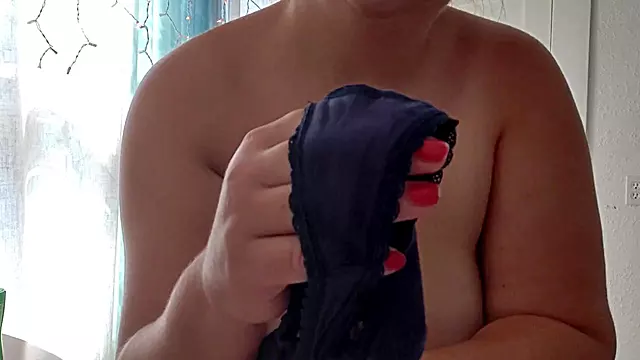 She is so horny, Ready for anything, put panties in pussy and fuck with dildo, Masturbating, squirt