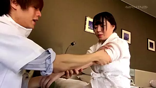 Hiyori Futaba's Stunning DDD Boobs Tease During Sultry Cuckolding Oil Massage Experience