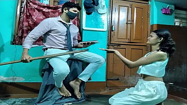 Desi Hindi Teacher Punishes Student Girl Sex Video - Horny Archana Hot Monika Indian College Fuck