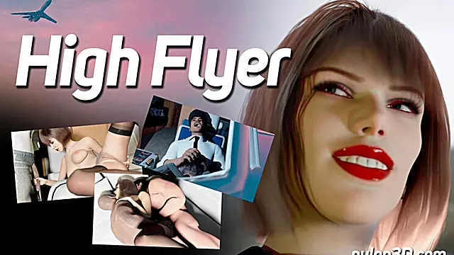 3D Animated MILF Boss in Stockings Takes BBC on Private Jet - Cartoon Sex Fantasy