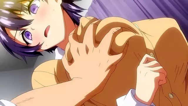 Bosomy anime teen hot porn video