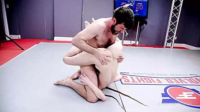 Erin Everheart vs Chris Epic - Tall Slim Babe Takes Big Cock Hardcore