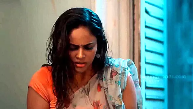 Hot South Indian Actress Swetha in Steamy Tamil Softcore Scene