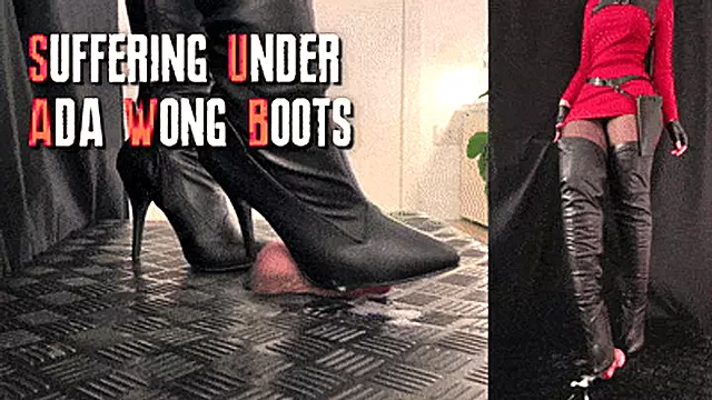 Esmagado Bolas, Esmagando O Pênis Galo, Sapatos No Penis, Casal No Pau, Shoejob Com