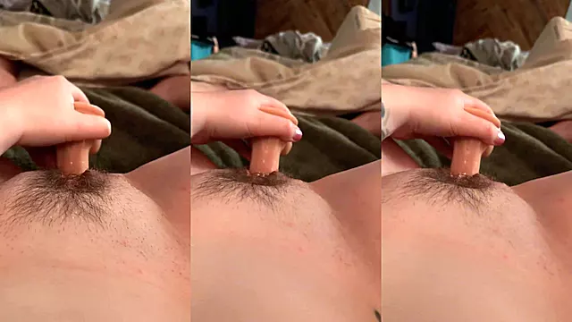Her POV while taking a dildo in my tight pussy