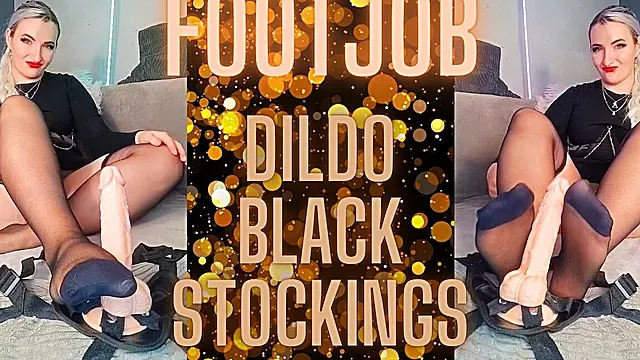 Schwarze Füsse, Ebenholz Masturbation, Blond Dildo, Blondine Wichst, Blond Solo, Solo Blond Masturbate