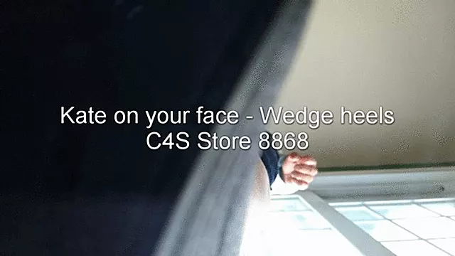 Kate on your face - Wedge heels
