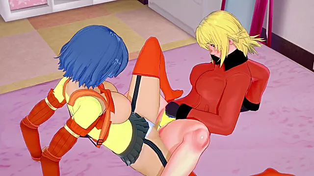 Hentai Lesbisch, Grote Tieten Neuken, Grote Tieten Lesbisch, Tieten, Lesbisch Tekenfilm, Uncensored Animatie