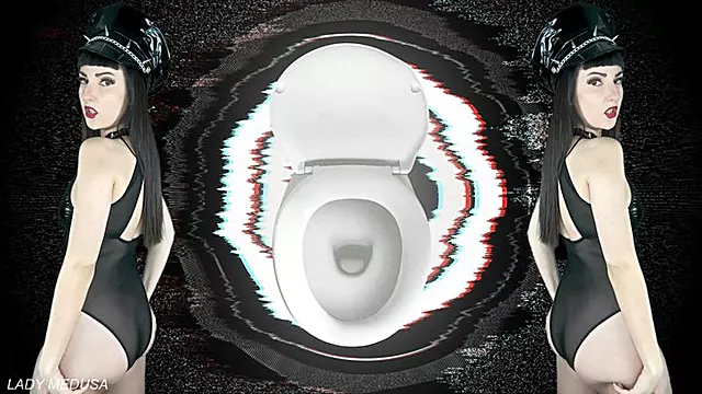 I'll make you swallow it all - intense toilet-fantasy humiliation mindfuck