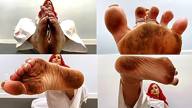 Karate Foot Job: Victorious Milking