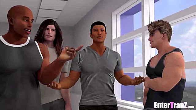 Futa trans pounds her bully raw in 3D hentai revenge