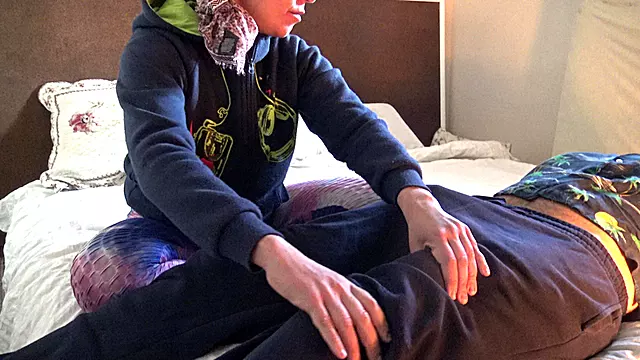 Our House Cleaner Ayse Masturbates to the Young Man