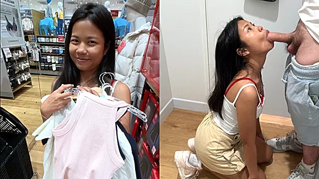 Blowjob Amatoriale Asiatica, Amateur Big Cock, Asiatiche In Publico, Pompino A Mordere, Cazzo Fuori In Publico