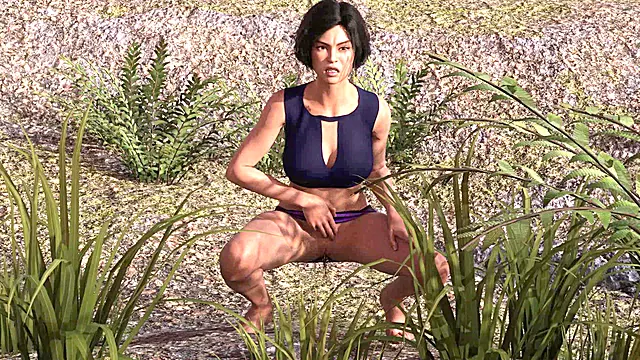 The Castaway Story: Hot half-naked dolls in the woods - Episode eight