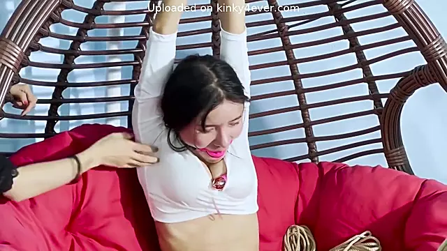 Chinese Girl Bondage And Vibrated