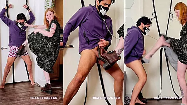 Ballbusting Con Stivali