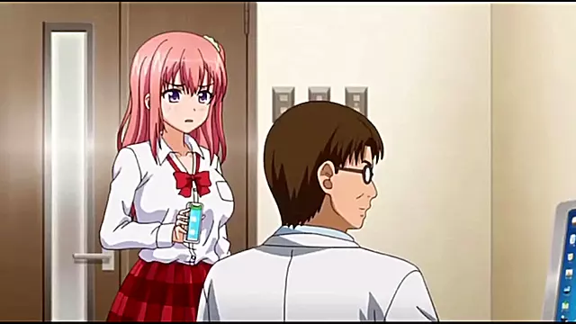 Redhead Teen Babe Gets Fucked By Hentai Doc For Blowjob & Creampie Cumshot