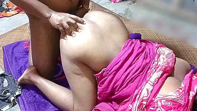 Hot bhabhi maid engages in steamy Tamil sex