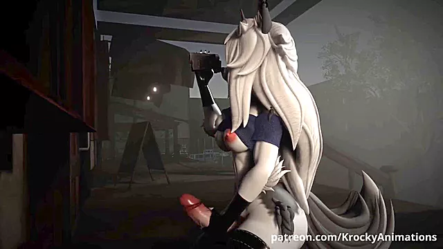 The Lost Tapes: Animated Halloween Creampie with Loona from Helluva Boss