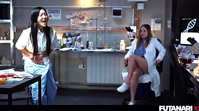 Futuristic Trans Scientist's New Cock Brings Pleasure To Innocent Russian Babe