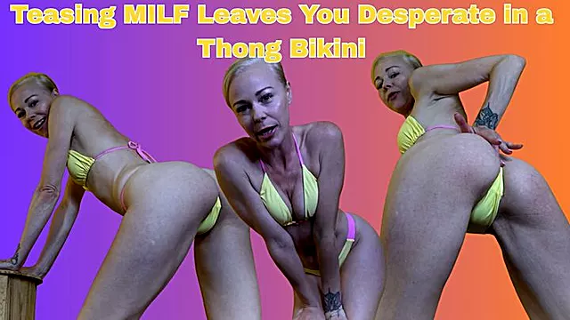 Wichsen Im Bikini, Schönheit Milf, Femdom Erniedrigung, Femdom Wichser, Milf Masturbieren