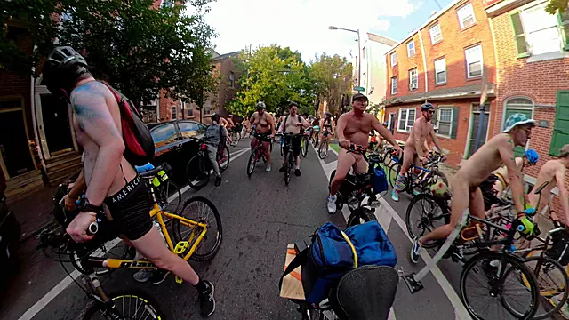 PNBR WNBR - world naked bike ride in Philadelphia, 2024