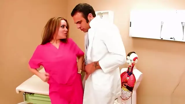 Doctor Injects His Cock In Patients Mouth