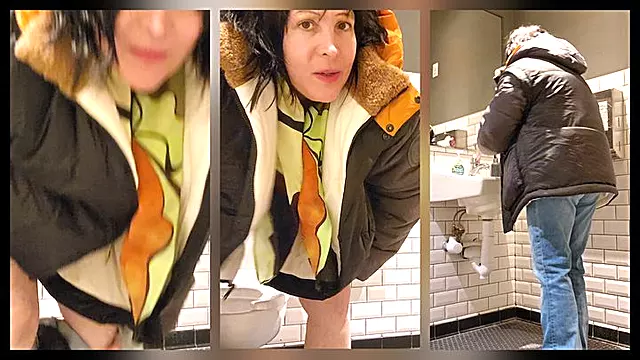SUB ZERO NIGHT AT THE PUBLIC RESTROOM OUT PEEING B4 GETTING STRANDED