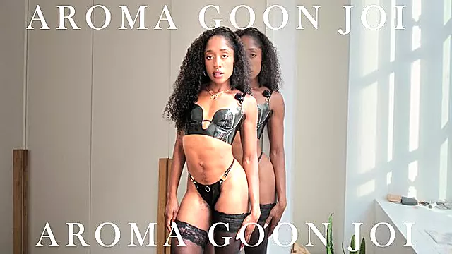 Goon Aroma JOI | Ebony FemDom Latex | Mistress Nalini