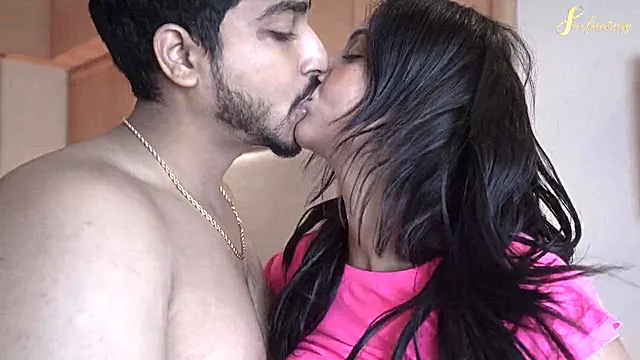 Stepbrother teaches stepsister Indian blowjob with his mouth and lingerie