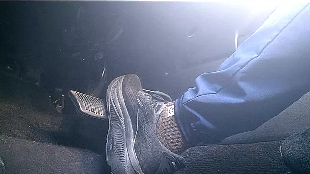 Casual Drive Vibes: Shoes On, Pedals Moving, Just a Little Moment