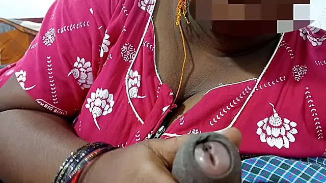 Tamil Wife Gives Hot Blowjob and Ride on Top