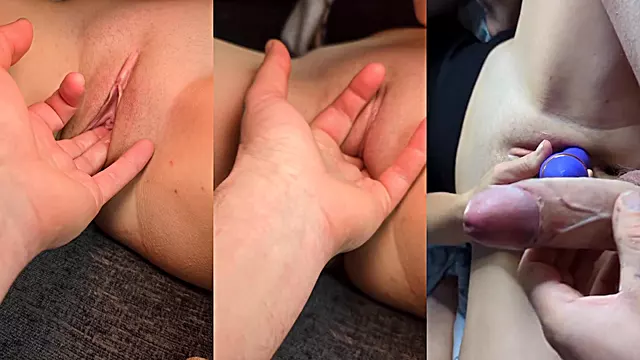 Juicy lousie teases step-sis with tight pussy