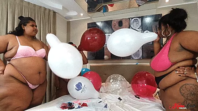 3 BBWS BALLOON BURSTING CHALLENGE - BLACK DIAMOND - CLIP 5 - KC PRODUCTIONS