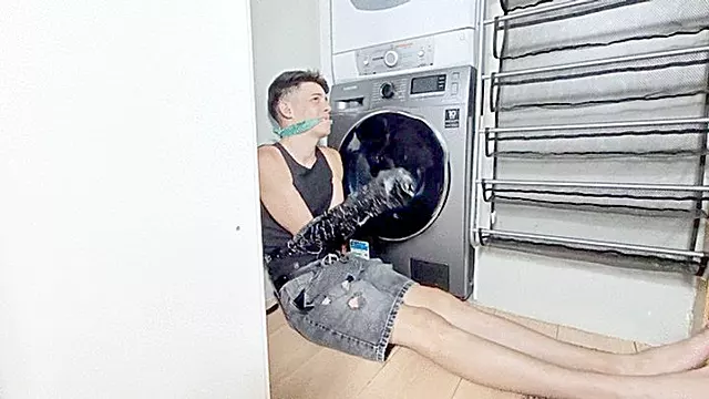 THE RICH BOY IMPRISONED IN CAPTIVITY BEING PUNISHED WITH FARTS - BY ANA AYUMI - FULL CLIP