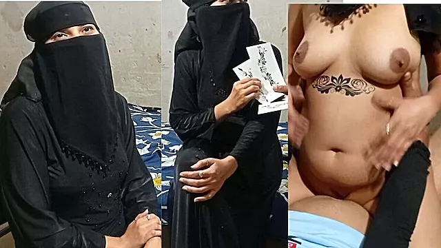 Desi Tattoo Artist Fucks Muslim Client in Doggy Style - Hot Homemade Desi Bhabhi Sex