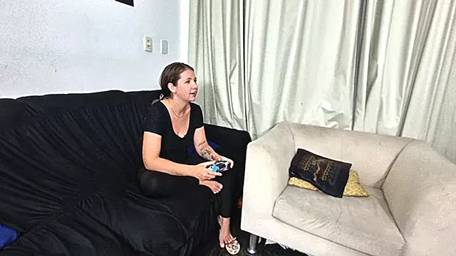 Feel all my sweat after a video game By Rosalia Peach and Sabrina Cam Babi part 1