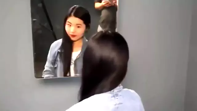 Head Shaved Asian Girl