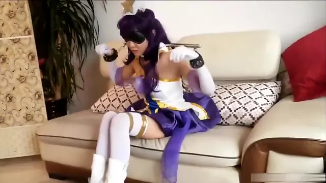 Chinese Cosplay Bondage and Punish
