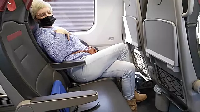 Compilation of 20 public orgasms with women crossing their legs