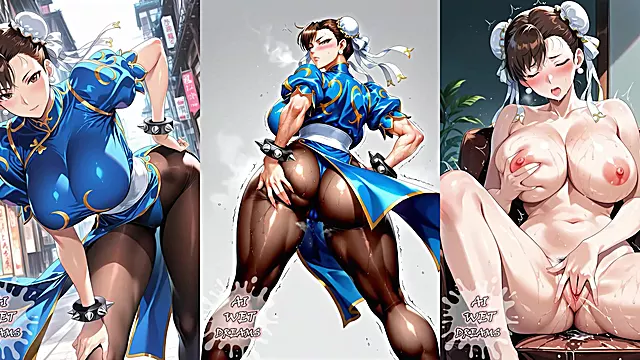 STREET FIGHTER : CHUN-LI THE ULTIMATE CUMSLUT!! (HENTAI FUCK COMPILATION) - ASMR/JOI