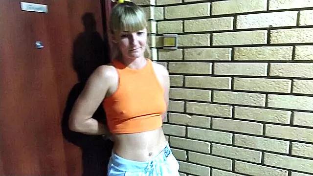 Hot Russian Wife Sucks Neighbor's Cock While Hubby is Home - Cheating POV Blowjob