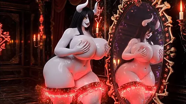 Albedo s Mirror Ritual - Delicate Self-Discovery - scene two