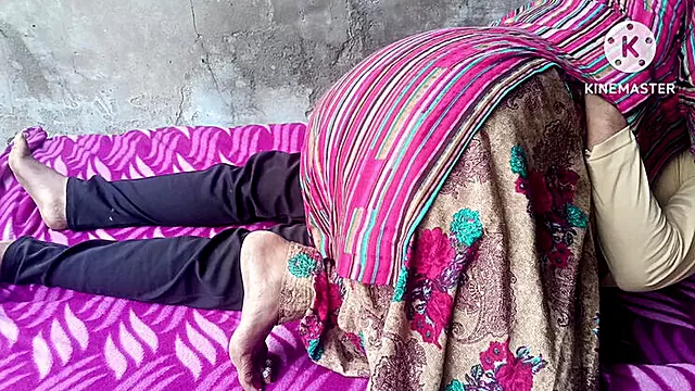 Desi Indian Bhabhi Veermati Fucked Hard in Same Bed - Full Hindi Audio Anal & Missionary Sex